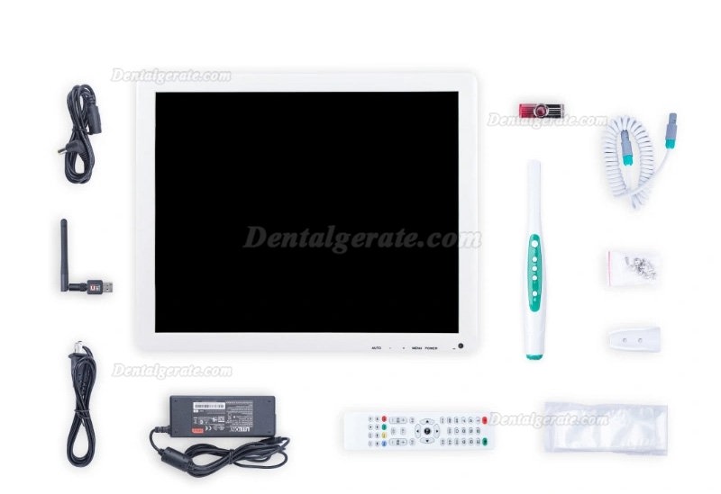 DALAUDE DA-200 17zoll 8Megapixel Dental Intraorale Kamera mit U-Festplatte + WiFi